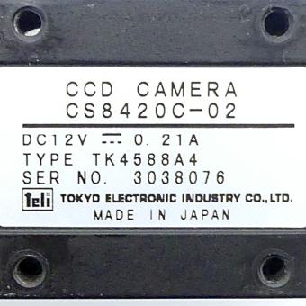 CCD Industriekamera TK4588A4 mit Pentax TV Lens 16mm 1:1.4 