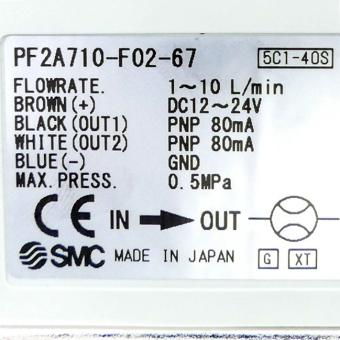 Digitaler Durchflussschalter PF2A710-F02-67 