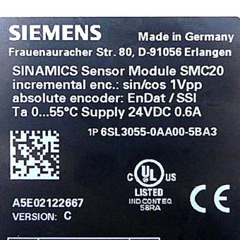 SINAMICS Sensor module SMC20 