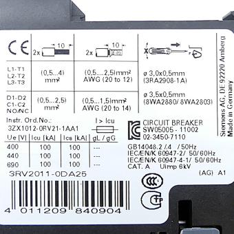 SIRIUS Circuit breaker 