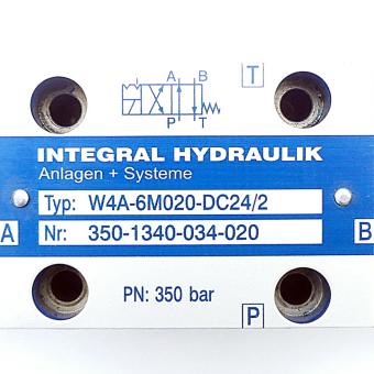 4/2 Directional control valve W4A-6M020-DC24/2 