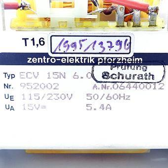 Netzgerät ECV 15N 6.0 