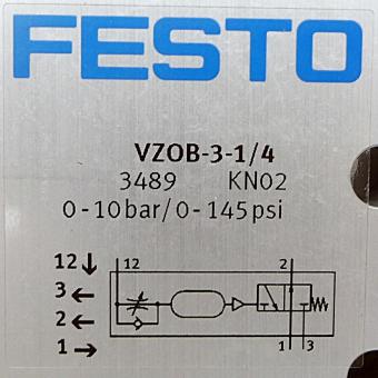 Zeitverzögerungsventile VZOB-3-1/4 