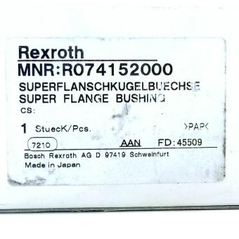 Superflanschkugelbüchse 