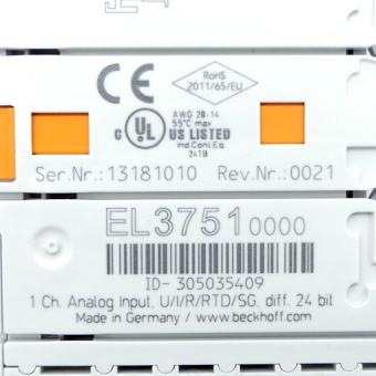 EtherCAT-Klemme 