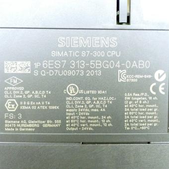 Simatic S7-313C SF CPU 