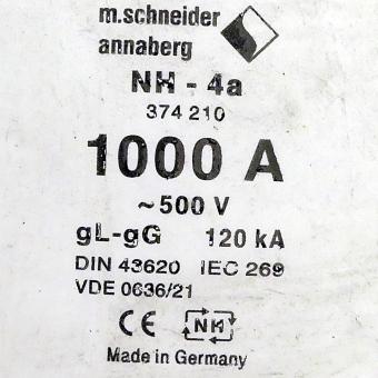 Sicherungseinsatz NH - 4a 