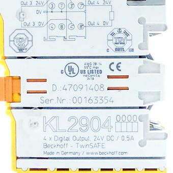 4-Channel Digital Output Terminal 