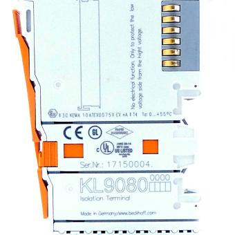 2 Pieces Disconnect terminals KL9080 