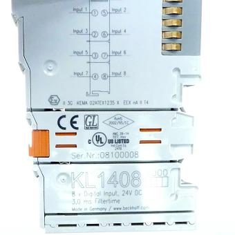 8-channel Digital Input Terminal 