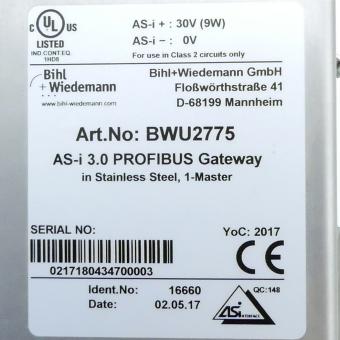 ASi-3 PROFIBUS Gateway 