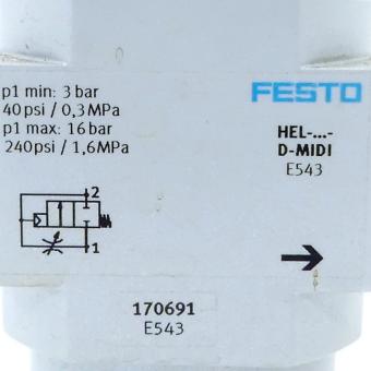 On-off valve HEL-D-MIDI 