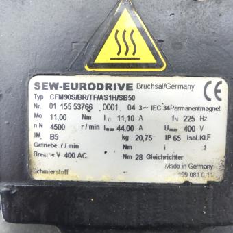 Servomotor CFM90S/BR/TF/AS1H/SB50 