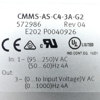 Motor controller CMMS-AS-C4-3A-G2 