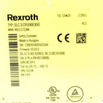 Safety gateway SLC-3-CPU000300 