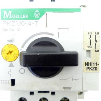 Motor circuit breaker with auxiliary contact 