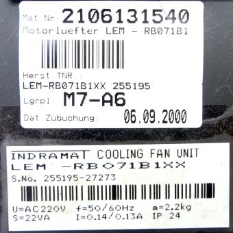 Cooling fan unit 