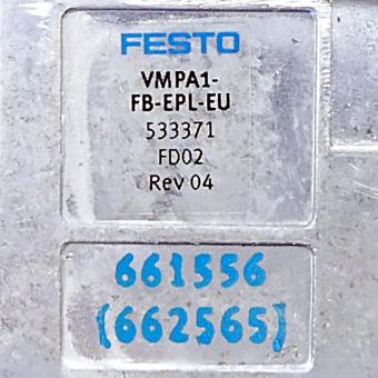 End plate VMPA1-FB-EPL-EU 