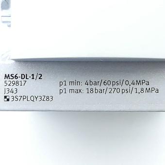 Soft-start valve MS6-DL-1/2 