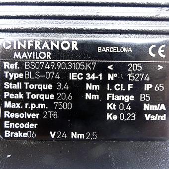 Servomotor BLS-074 