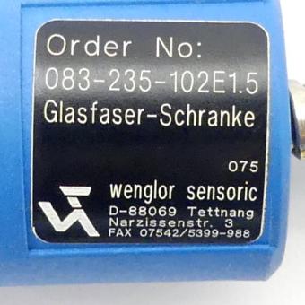 Glasfaserlichtleitkabel Schrankenprinzip 