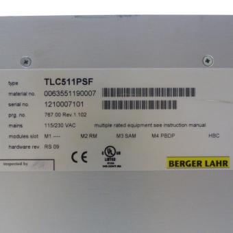 Twin Line AC servo motor control IP54 TLC511PSF -/RM/SAM/PBDP/HBC 