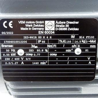 IEC three-phase asynchronous motor 