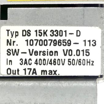 Servo Drive DS 15K7101-D 