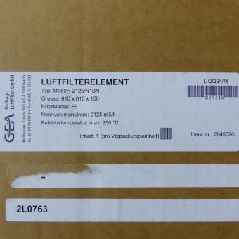 Luftfilterelement MT60H-2125/N1BN 