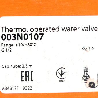 Wasser reg. valve 