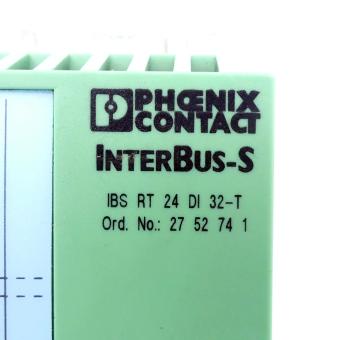 INTERBUS-RT digital input module IBS RT 24 DI 32-T 