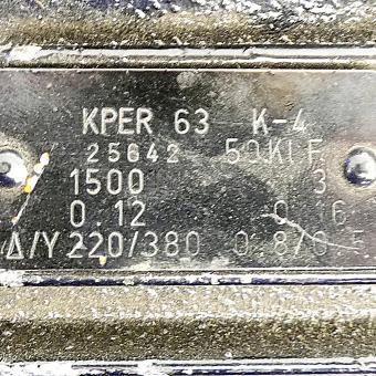 Electric motor KPER 63 