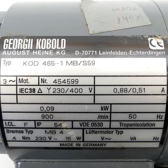 Three-phase Motor KOD 465-1 MB/S59 