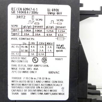 Overload relay 