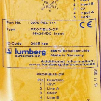 Profibus DP Input 16x24 