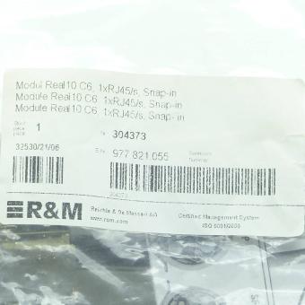 Module Real C6 1xRJ45/s 