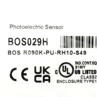 Photoelektronischer sensor B0S R090K-PU-RH10-S49 