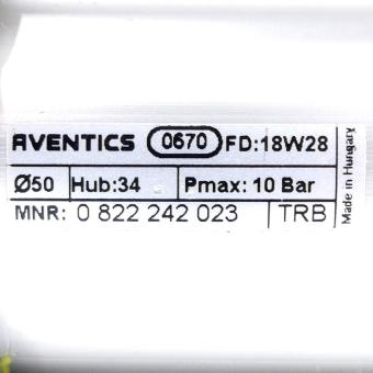 Pneumatic cylinder 0 822 242 023 