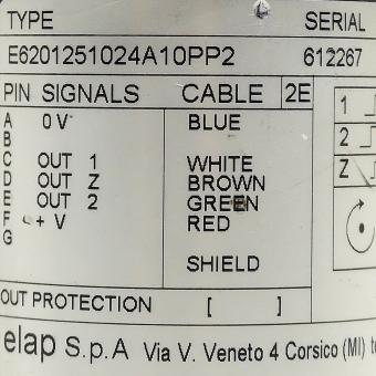 Inkremental Drehgeber (Encoder) E6201251024A10PP2 