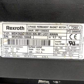 Servo motor MSK060C-0600-NN-M1-UG1-NNNN 