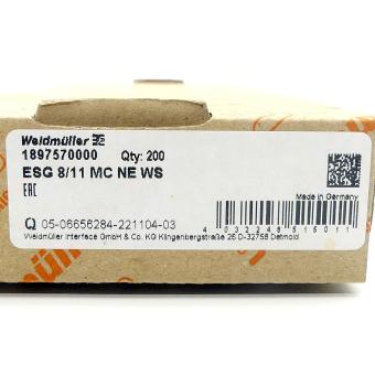 Device markers ESG 8/11 MC NE WS (200 pcs.) 