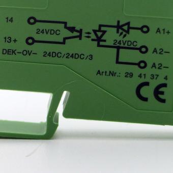 Optocoupler DEK-OV-24VDC/3 