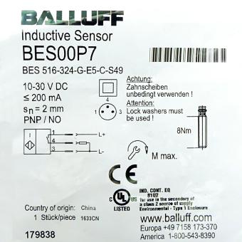 Inductive Sensor BES00P7 