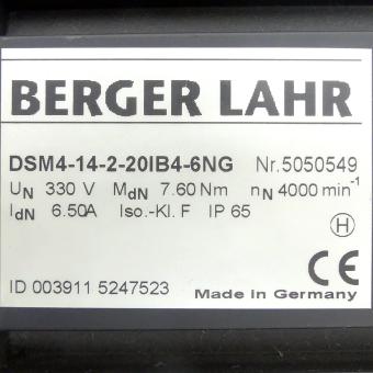 AC-Servomotor DSM4-14-2-20IB4-6NG-330V-NTC 