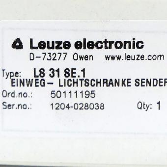 Einweg Lichtschranken Sender 