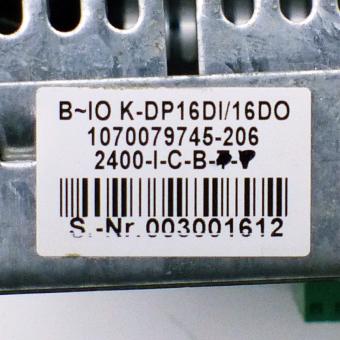 Profibus DP B-IO K-DP16DI/16DO 