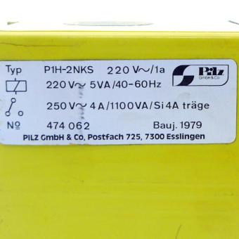 Safety relay P1H-2NKS/220V~/1a 