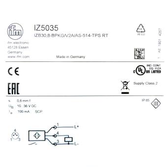 Induktiver Sensor IZ5035 