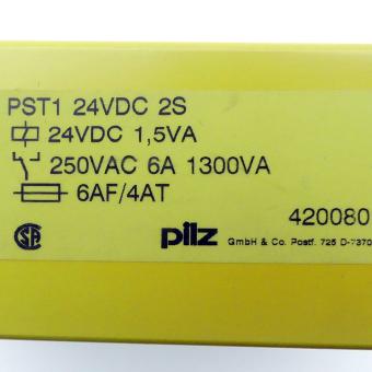 Safety relay PST1 24VDC 2S 