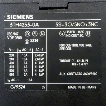 Contactor relay 3TH42 53-0AF0 